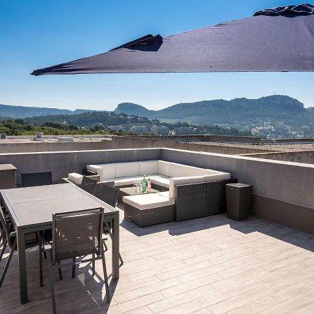 Le Vallat Vue Mer Cassis Terrasse Privative Spa Jacuzzi Barbecue Calanques Экстерьер фото